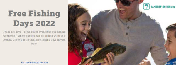 Free Fishing Days 2022