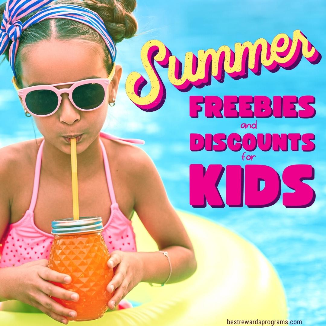 ☀️FREE Summer Activities & Discounts for Kids Summer 2023