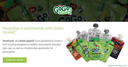 GoGo squeeZ Free Recycling Program