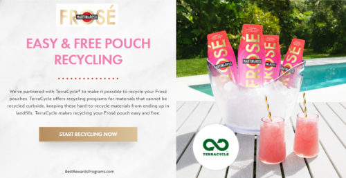 Martini & Rossi Frose Pouch Recycling