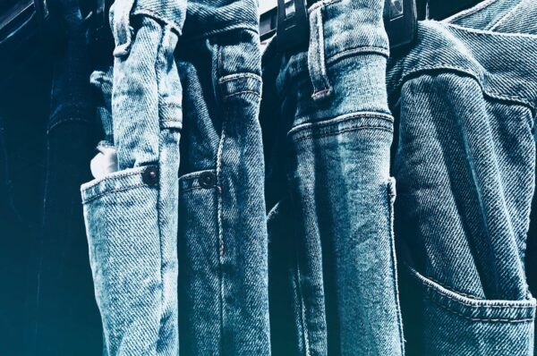 Denim Blue Jeans Pockets