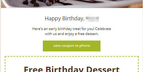 Olive Garden Free Birthday Food #OliveGarden
