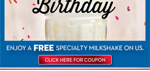Free Birthday Food at Steak 'N Shake