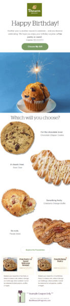 Free Birthday Food at Panera Bread