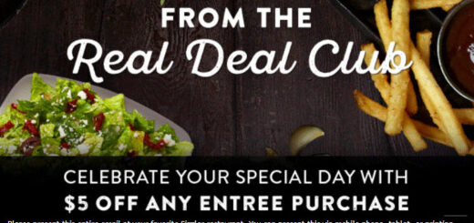 Sizzler Birthday Gift - See 100's more Free Birthday Gifts at BestRewardsPrograms.com #sizzler_usa