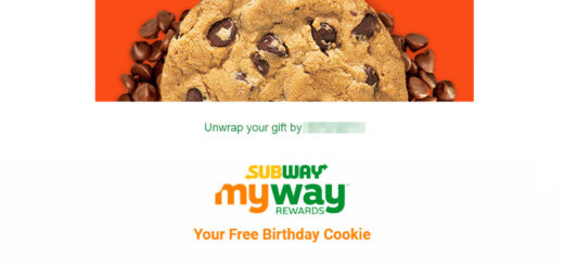 Free Birthday Food at Subway