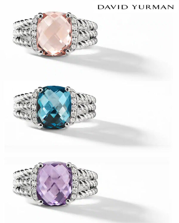 David Yurman Petite Wheaton Rings