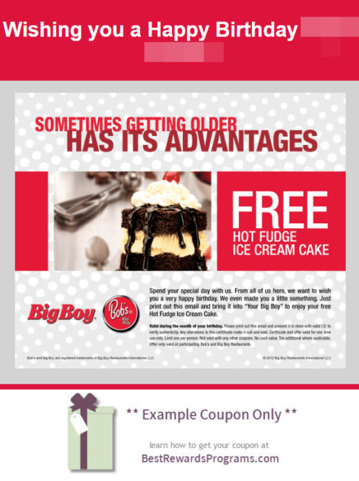 Big Boy Free Birthday Food #bigboyrestaurants #itsyourbigboy