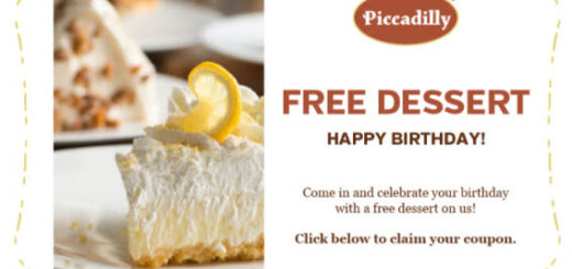 Piccadilly Birthday Gift - See 100's more Free Birthday Gifts at BestRewardsPrograms.com #eatpiccadilly