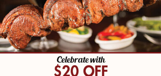 Texas De Brazil Birthday Gift - See 100's more Free Birthday Gifts at BestRewardsPrograms.com #texasdebrazil