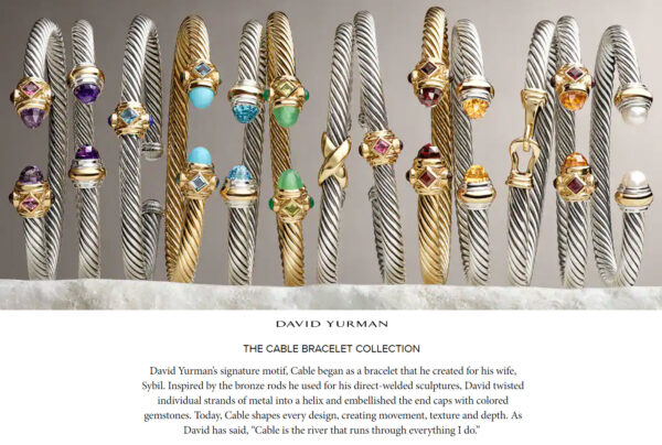 David Yurman Cable Bracelets