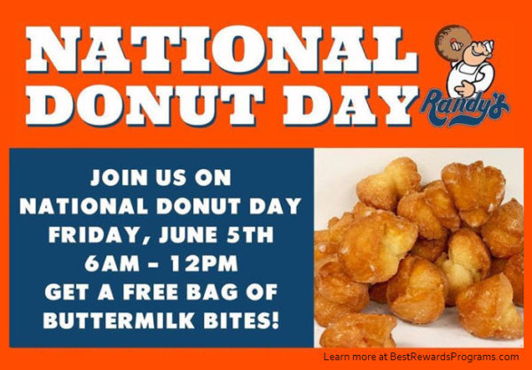 Randy's Donuts Free Offer for National Doughnut Day 2020