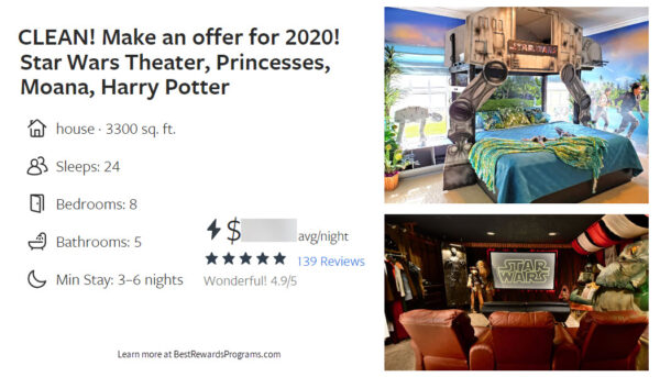Star Wars Themed Rental Near Disneyworld
