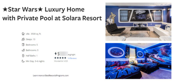 Star Wars Themed Rental Near Disneyworld