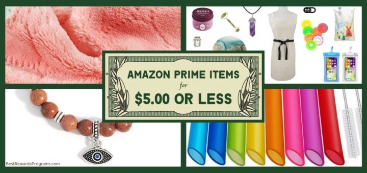 Best $5 and under Amazon Prime gifts | Best Rewards Programs