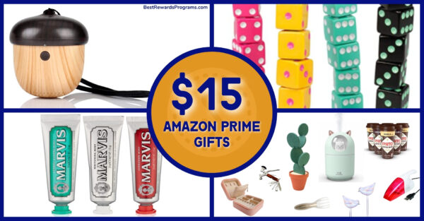 Browse dozens of fun gifts for $15 or less on  Prime!
