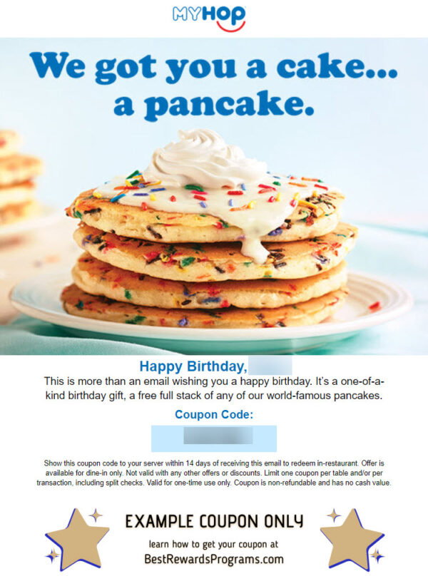 Easy Ways to Get Free Pancakes at IHOP on Your Birthday