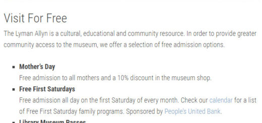 Lyman Allyn Art Museum Free Birthday Gift #LymanAllyn - details at BestRewardsPrograms.com
