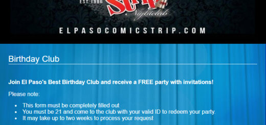 The Comic Strip Free Birthday Gift #laff2nite - details at BestRewardsPrograms.com