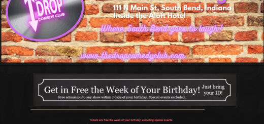 The Drop Comedy Club Free Birthday Gift #TheDropComedyClub - details at BestRewardsPrograms.com