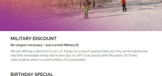 Wild Mountain MN Free Birthday Gift #WildMtnskisnowboardwaterpark - details at BestRewardsPrograms.com