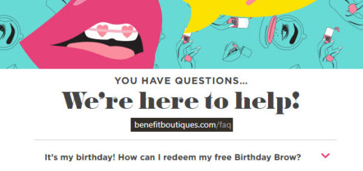 Benefit Cosmetics Free Birthday Gift - details at BestRewardsPrograms.com #benefitbeauty