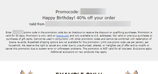 Boscia Free Birthday Gift - details at BestRewardsPrograms.com #bosciaskincare