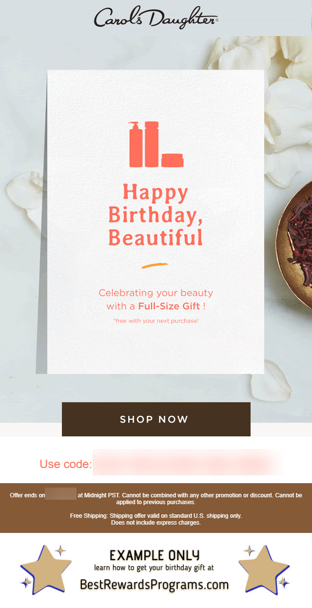 Carol's Daughter Birthday Gift - BestRewardsPrograms.com #carolsdaughter