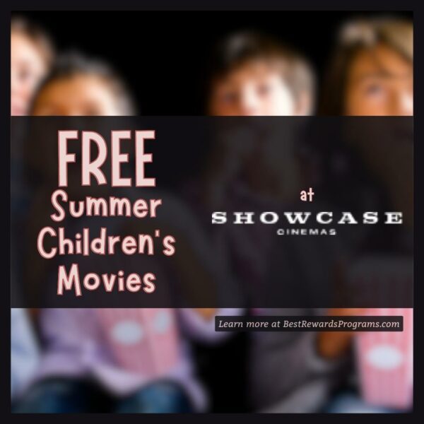Free Kids Movies for Bookworm Wednesdays at Showcase Cinemas