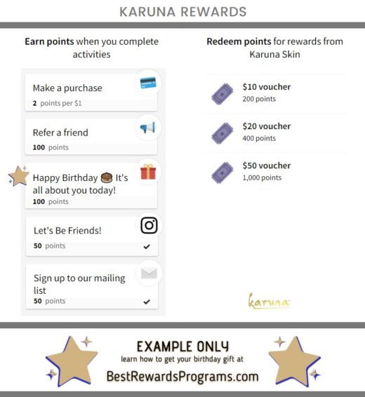 Karuna Free Birthday Gift - details at BestRewardsPrograms.com #karunaskin
