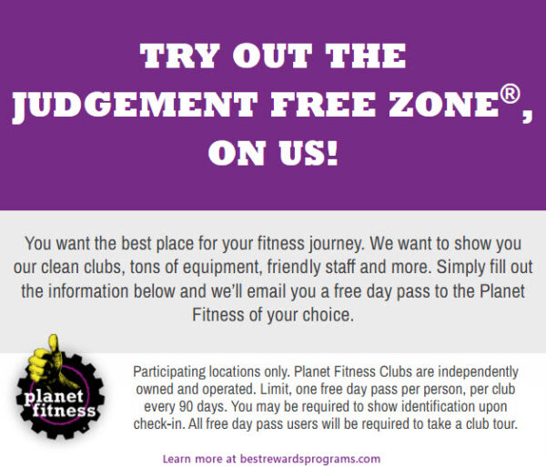 Planet Fitness Free Trial