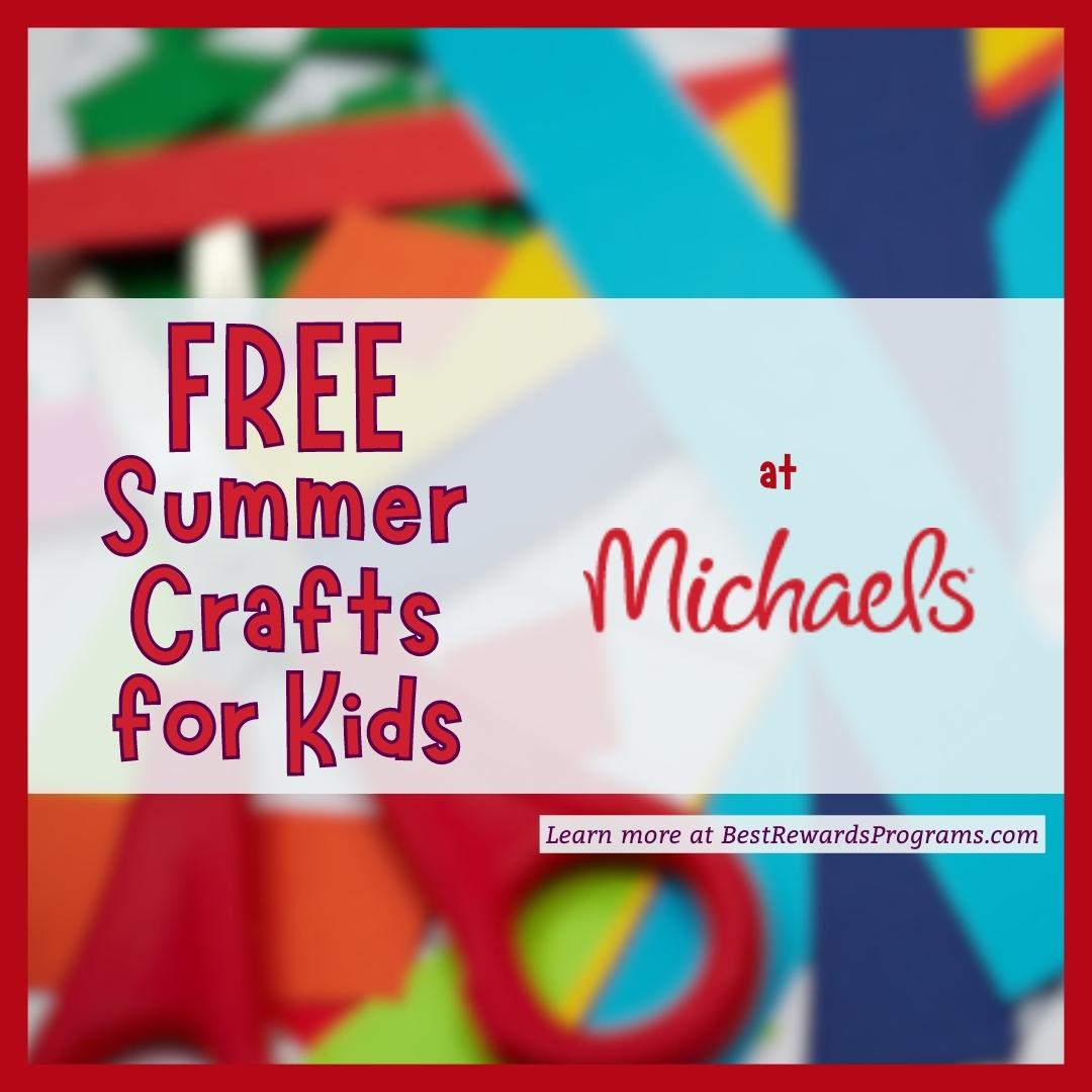 Summer Arts And Crafts For Kids 
