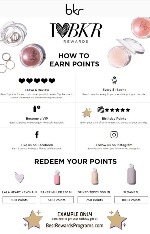 bkr Free Birthday Gift - details at BestRewardsPrograms.com #mybkr