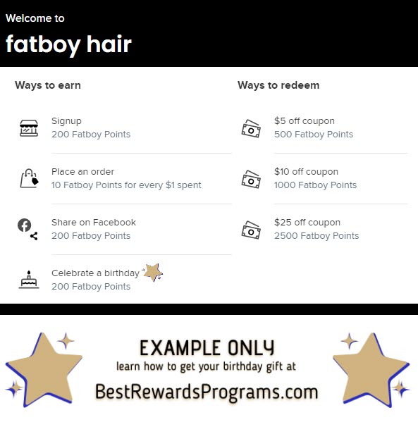 Fatboy Hair Birthday Gift - BestRewardsPrograms.com #FatboyHair #CrueltyFree