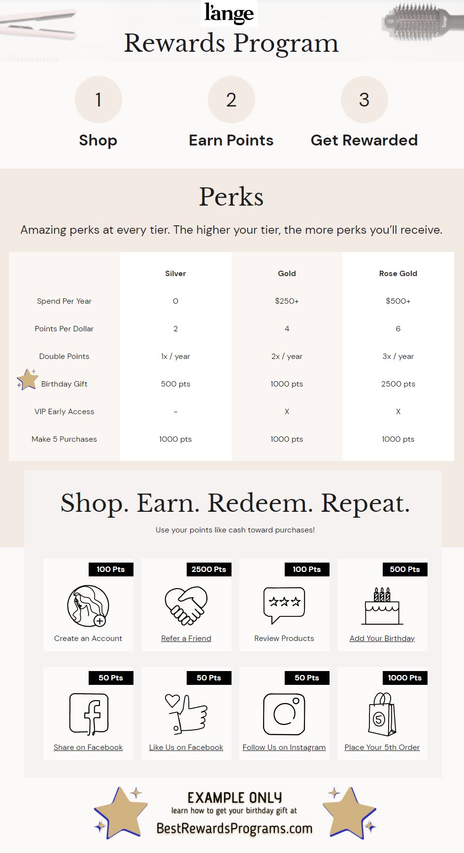 L'ange Hair Birthday Gift - BestRewardsPrograms.com #L'angeHair