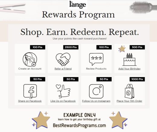 L'ange Hair Rewards Free Birthday Gift