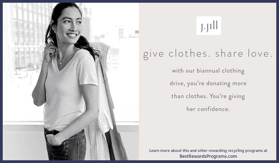 Recycle for Rewards offer at J. Jill