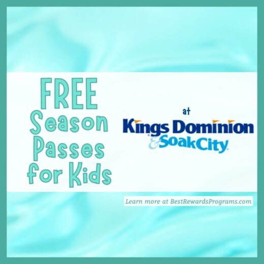 Free Season Passes at Kings Dominion and Soak City Waterpark