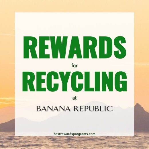 Earn Rewards When You Recycle at Banana Republic