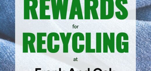Earn Rewards When You Recycle at Frank And Oak