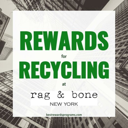 Earn Rewards When You Recycle at Rag & Bone