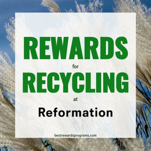 Earn Rewards When You Recycle at Reformation