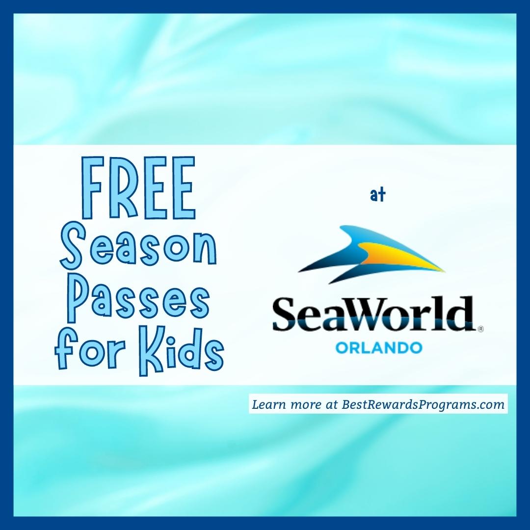 Free Kids 2024 Season Passes at SeaWorld & Aquatica Orlando