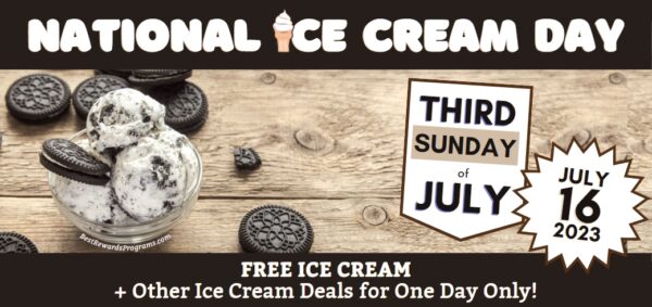 National Ice Cream Day 2023