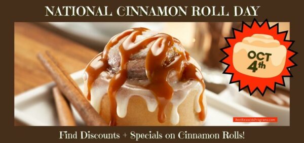 National Cinnamon Roll Day 2022