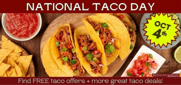 National Taco Day Oct 4
