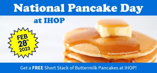 Get Free Ihop Pancakes For National Pancake Day On Feb 28th