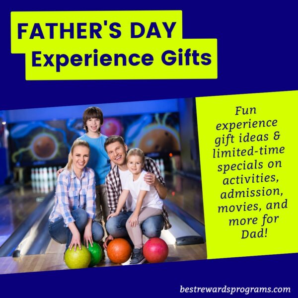 Father's Day Experience Gifts