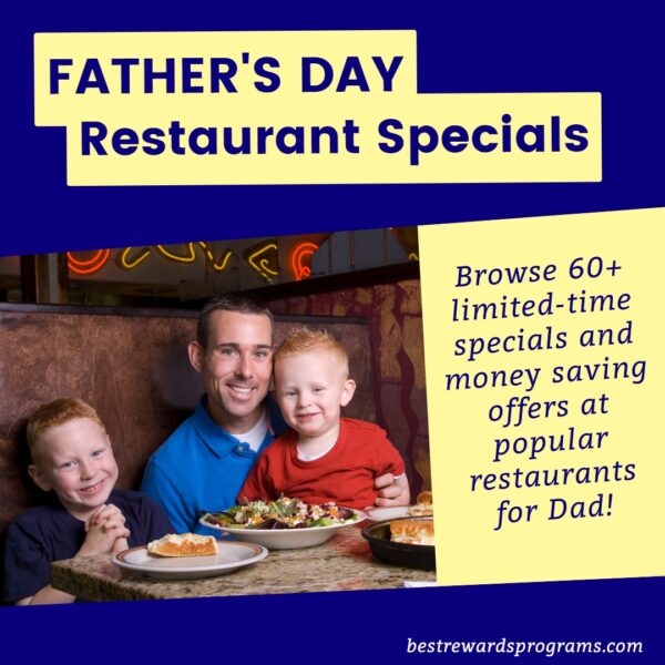 Father's Day Specials Restaurants
