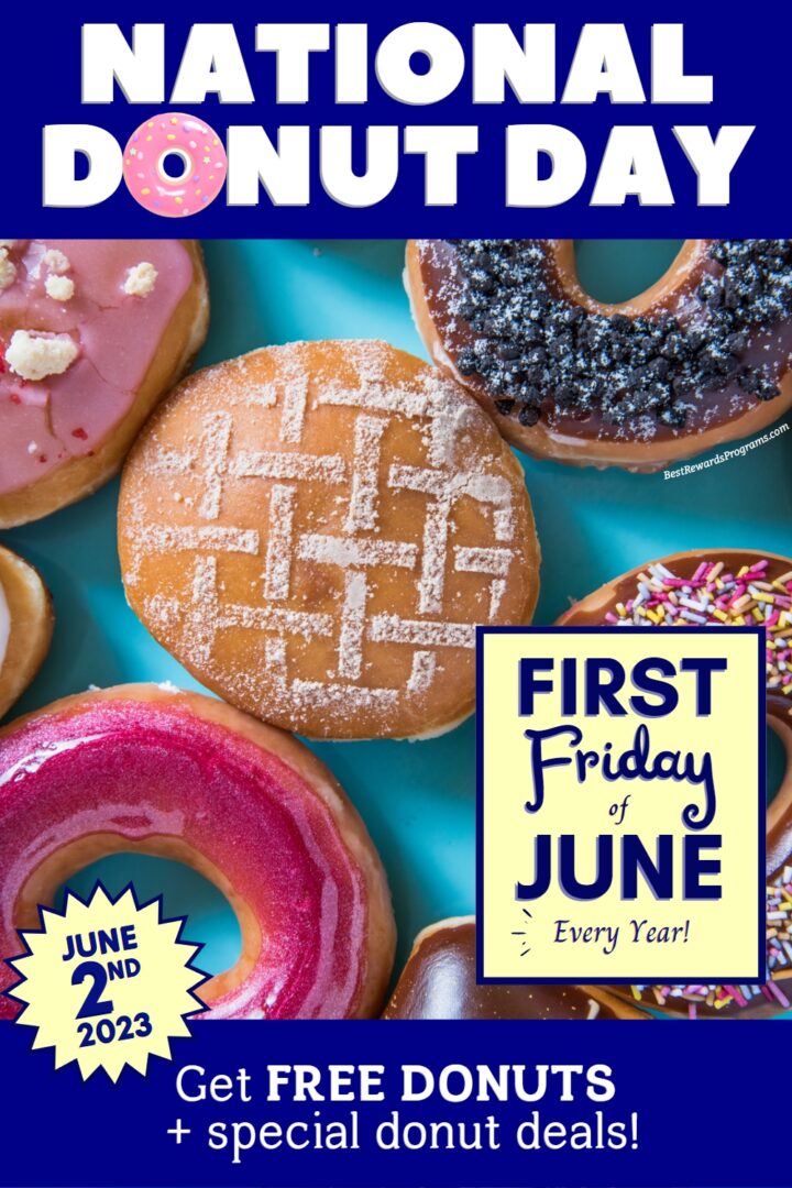 Sweet National Doughnut Day Deals 🍩 Best Rewards Programs